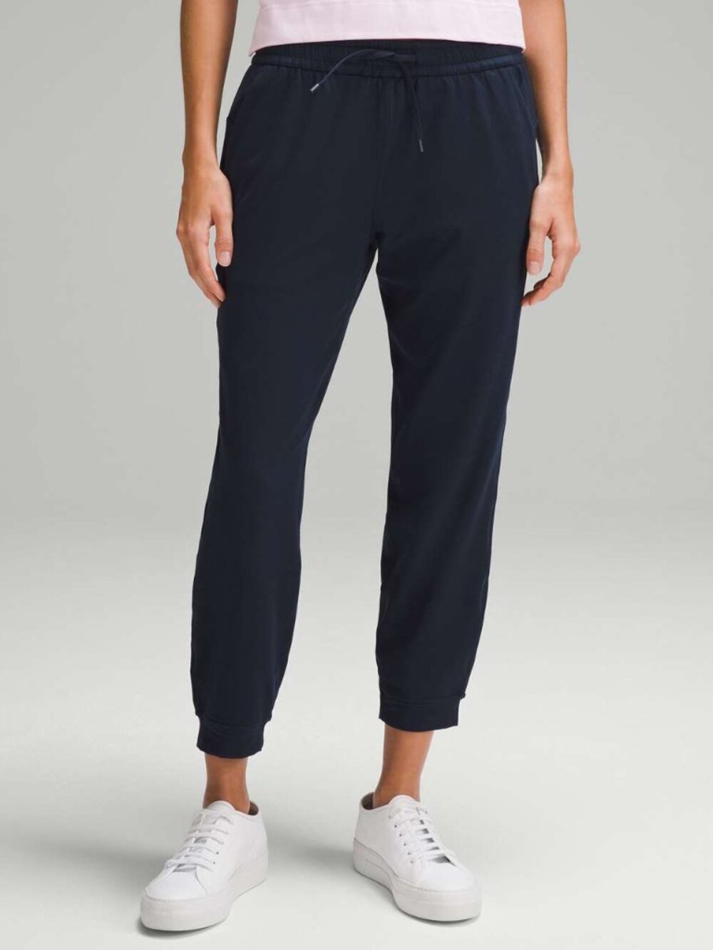 Lululemon Women's Soft Jersey Classic-Fit Mid-Rise Jogger - Navy